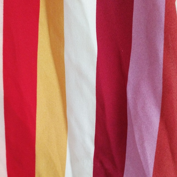 Rachel Roy Multi Stripe Sleeveless Surplice - Picture 3 of 5